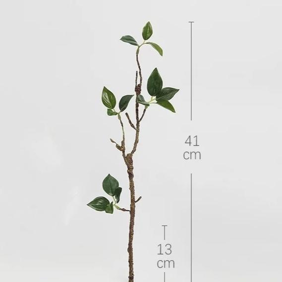 RANTING DEKORASI PREMIUM Pohon Plastik Ranting Daun Palsu Artificial - 41 cm