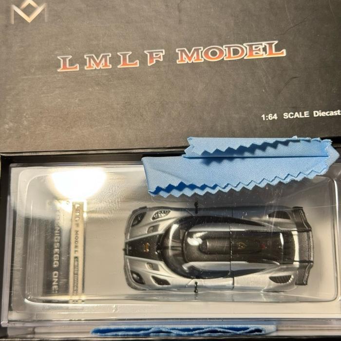 LMLF 1/64 Koenigsegg One:1 Silver New