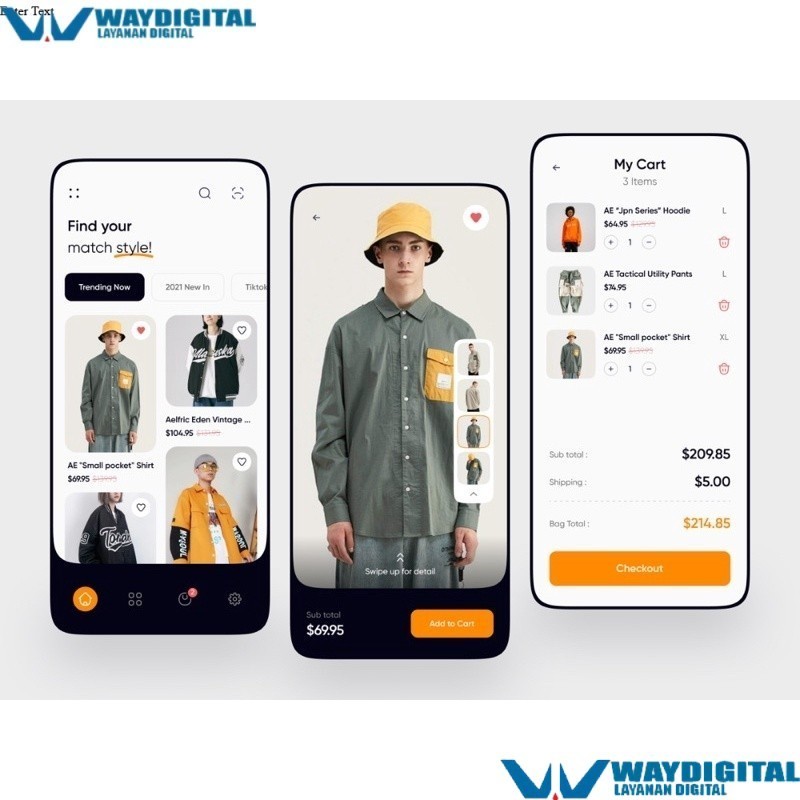 Jasa Bikin Aplikasi Ecommerce Toko Online Fashion (Bisa Upload Playstore)