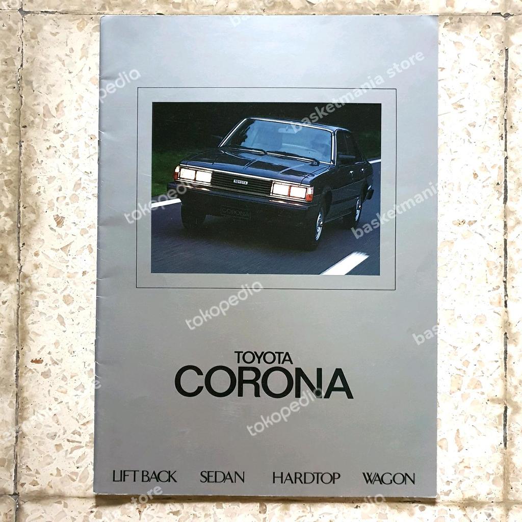 brosur mobil toyota corona katalog lawas jadul iklan booklet