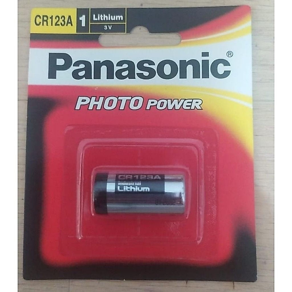 Battery Baterai Batre Panasonic 3V CR 123A cr123a cr123