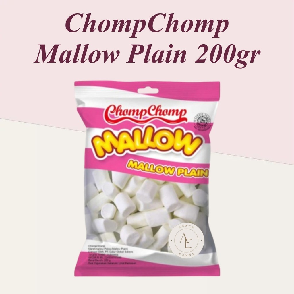 Chomp Chomp Mallow Plain 200 gr