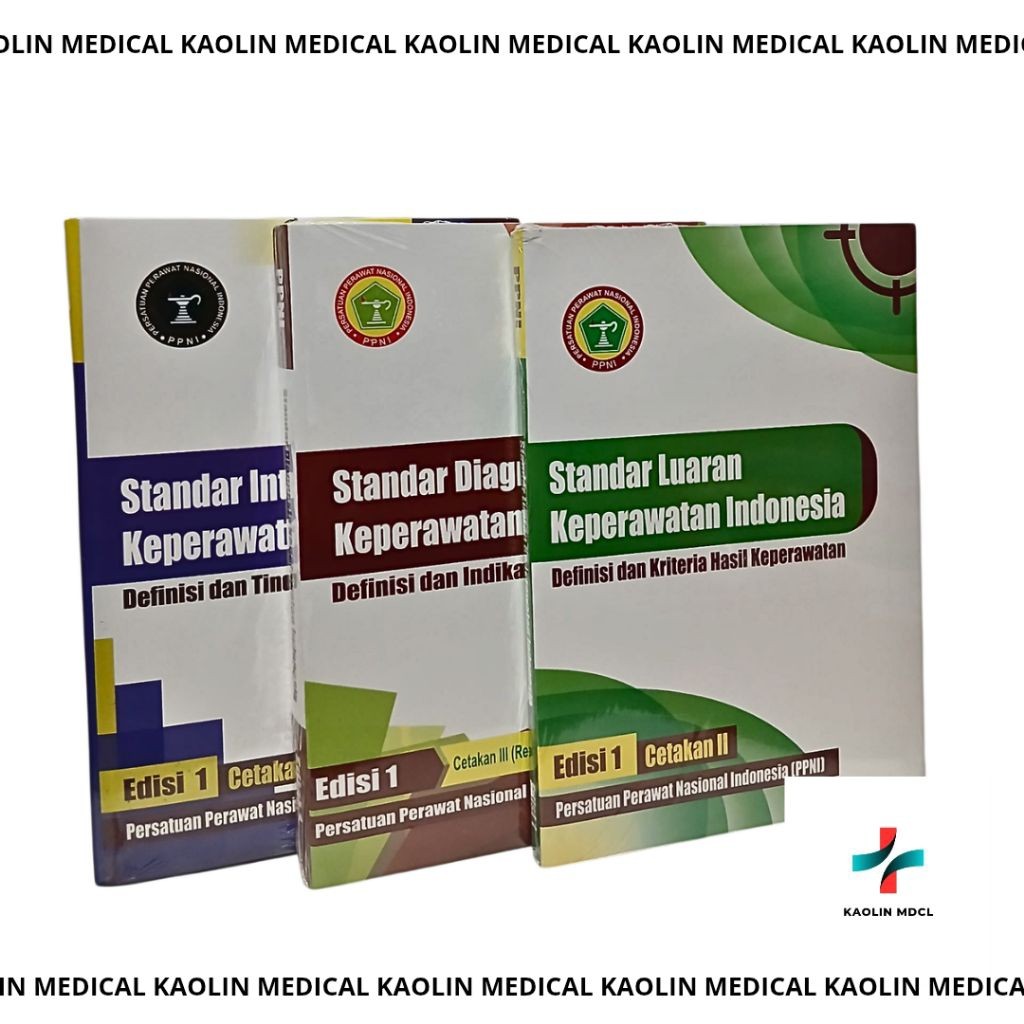 3 BUKU SDKI,SIKI,SLKI (3S) EDISI PERTAMA CETAKAN BARU.     Berkualitas