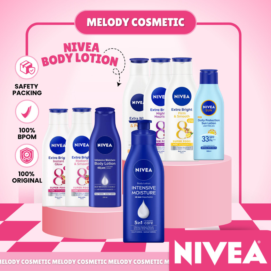 NIVEA Extra White Body Lotion  - Nivea Body Lotion Extra White