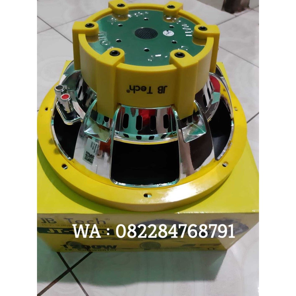 SUBWOOFER 12 INCH JB-TECH JT1200 DOUBLE COIL PREMIUM ORIGINAL