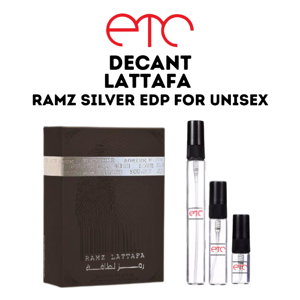 DECANT Parfum Lattafa Ramz Silver EDP for Unisex