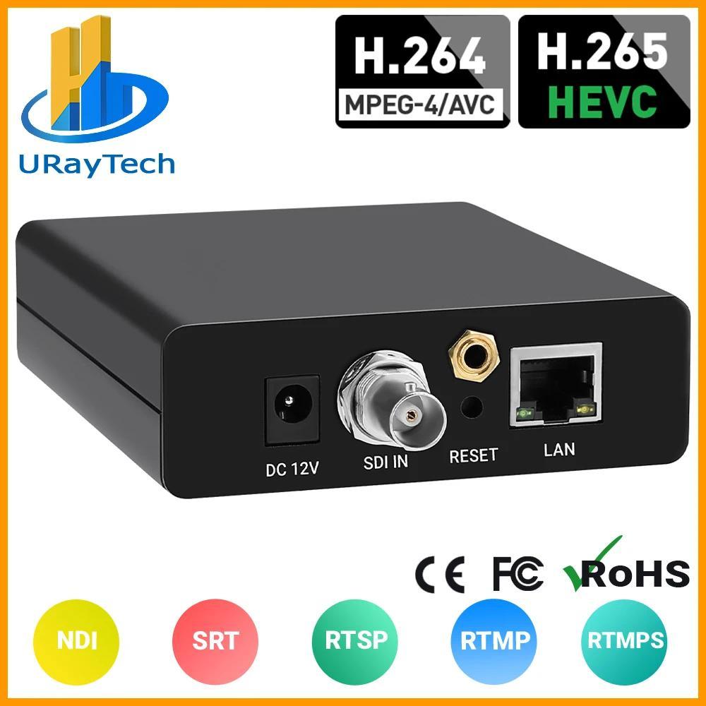 HEVC H265 H264 HDMI S to N SRT RTMP RMTPS IP Video Streaming Encoder Converter Live Broadcast Server