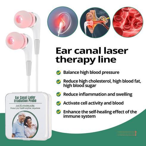 Aksesoris Terapi Tinnitus Telinga Laser 650nm untuk Jam Terapi Dr Laser Alat Terapi Pendengaran