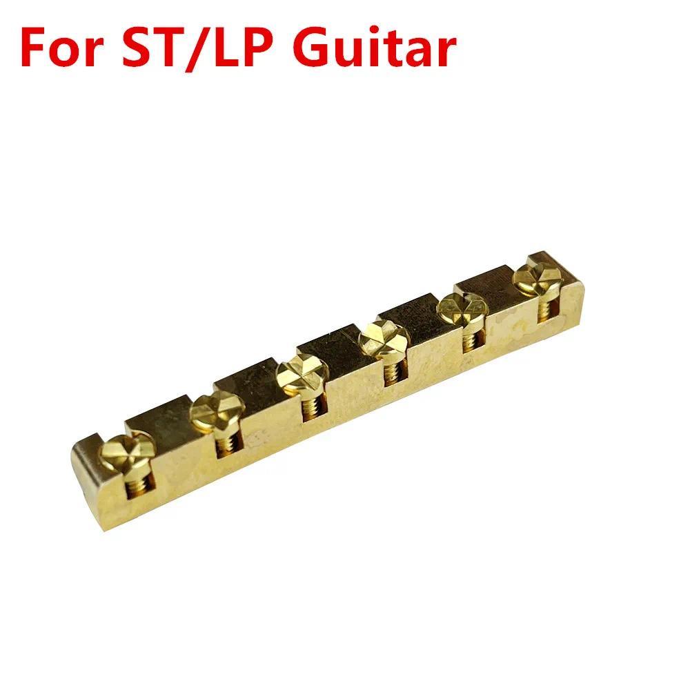 [Made in Japan] 1 Piece Gitar Listrik Kuningan Tinggi Adjustable Nut Untuk ST TL Les Paul LP SG Styl