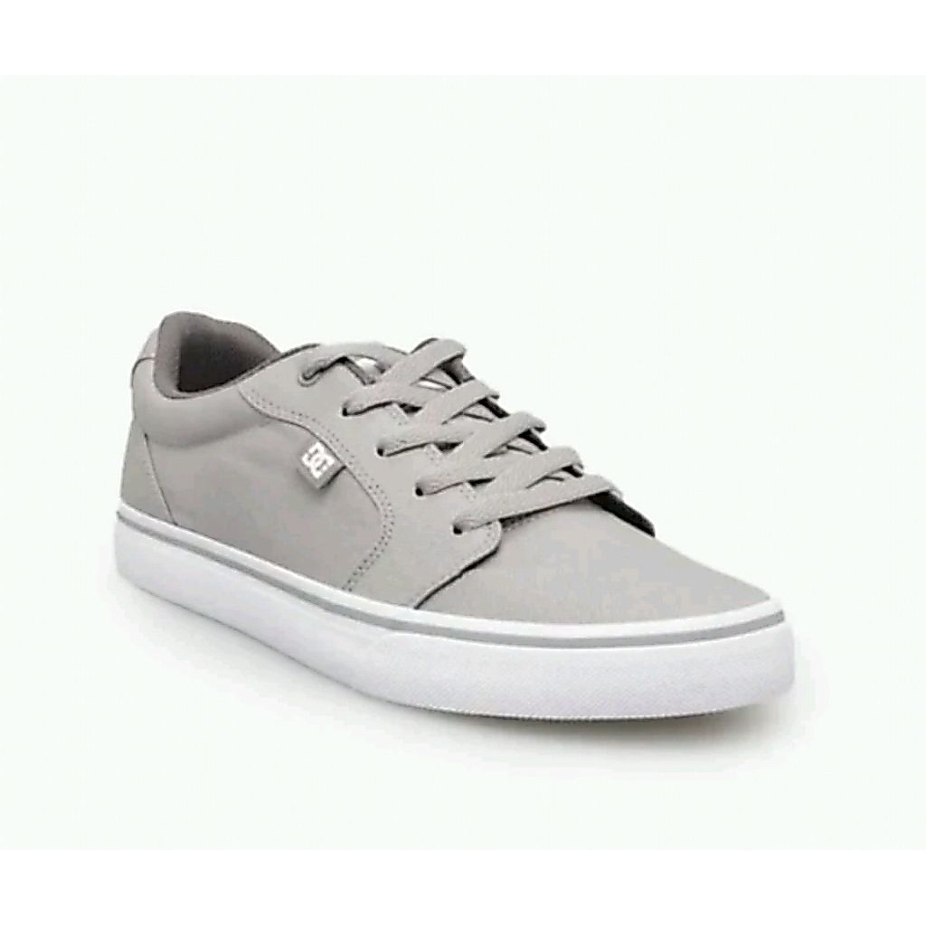 Sepatu DC Anvil Grey White Original
