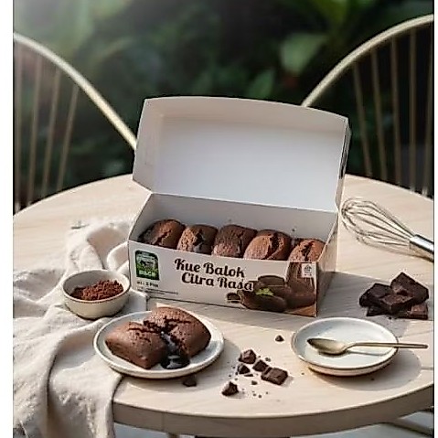 Arsweet --- kue balok lumer coklat isi 5