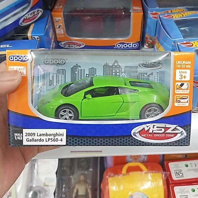 DIECAST LAMBORGHINI GALLARDO SKALA 1:43 APOLO MSZ
