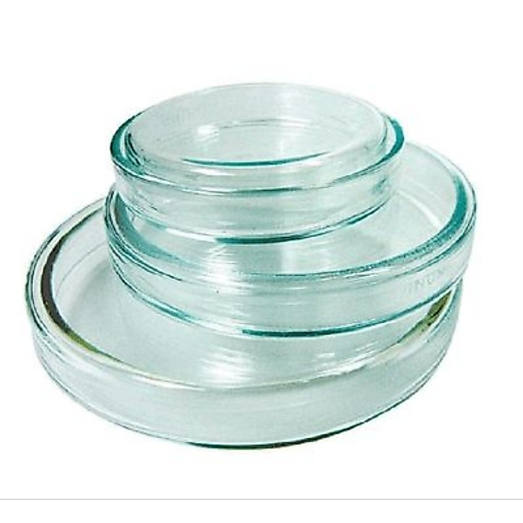 Cawan Petri (Petridish) Kaca Transparan Laboratorium