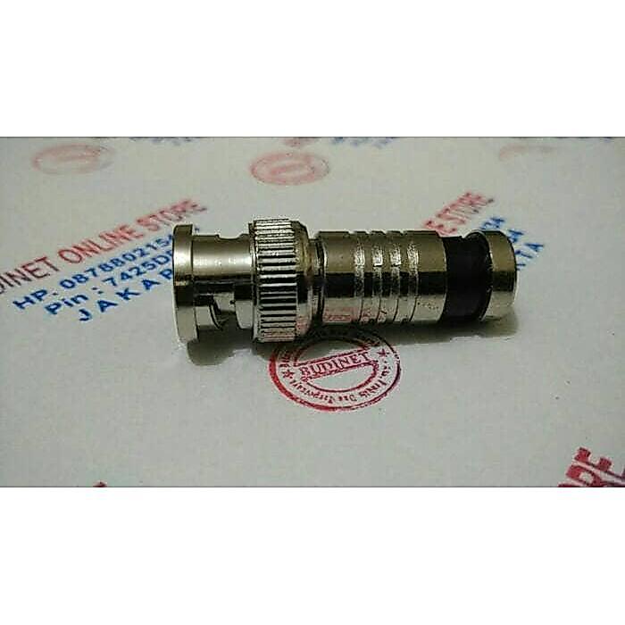 bnc male compression rg6 100pcs