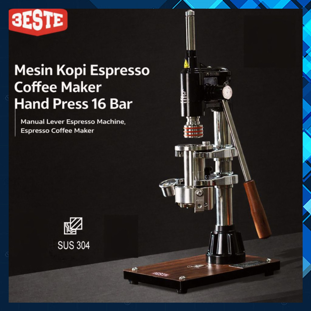 STARDUST Mesin Kopi Espresso Coffee Maker Hand Press 16 Bar CT040