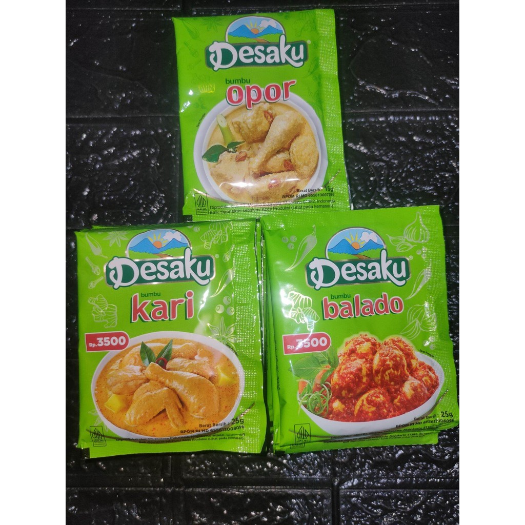

Desaku Bumbu Instant 1 Sachet