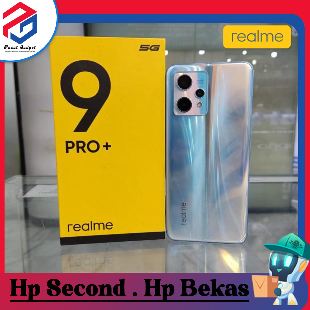 Realme 9 Pro Plus 5G Ram 8/128GB | Ram 8/256GB Second Pusat Gadget