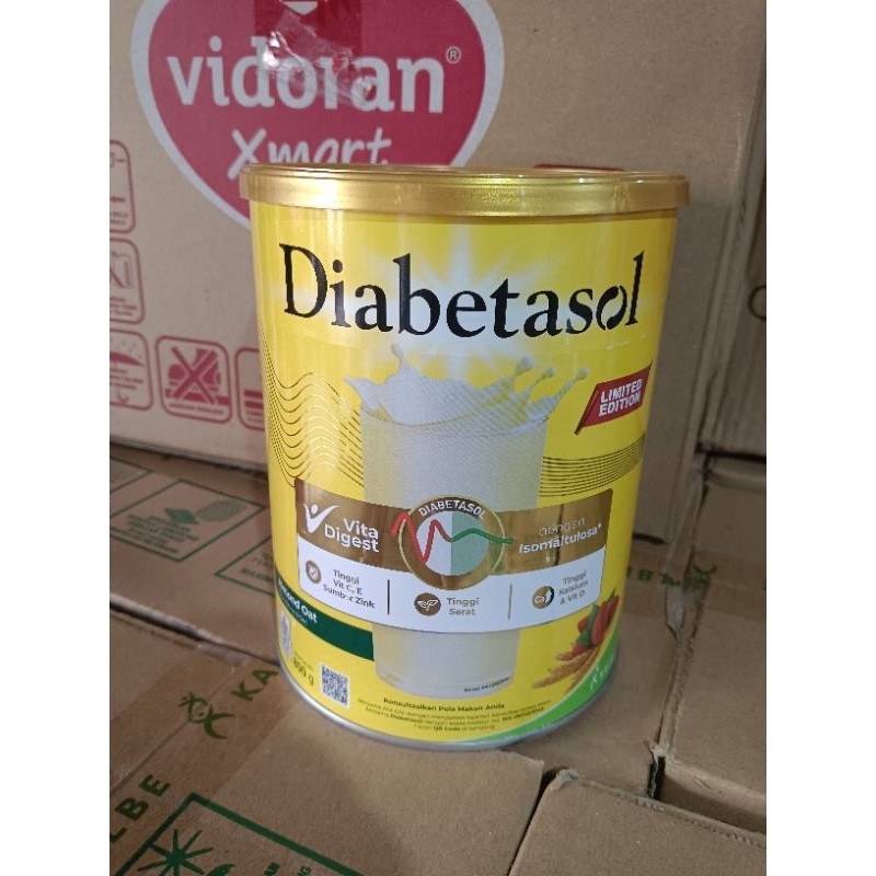 

Diabetasol almond soya 800 gr tin exp februari 2026 - Toko Susu Chyra