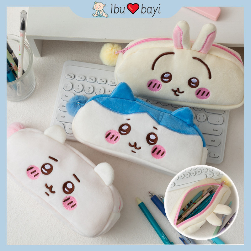 

Kotak Penyimpanan Alat Tulis Siswa Kreatif/Large Capacity Plush Pen Bag/Tas Alat Tulis Imut/Girl Boy Students Gifts