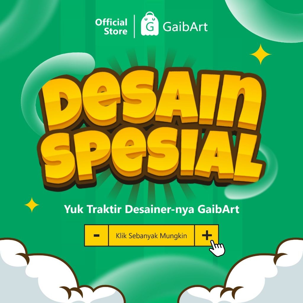 

GaibArt Spesial Jasa Desain Grafis, Banner, Spanduk, Kaos, Brosur, Stiker, Label, Kemasanan, Mockup Dll