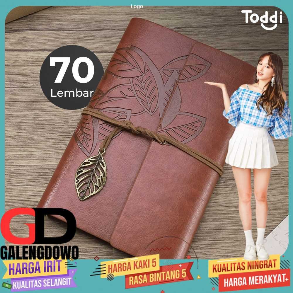 

Toddi BESTOYARD Buku Jurnal Leather Diary A6 70GSM 140 Halaman Blank - B-606