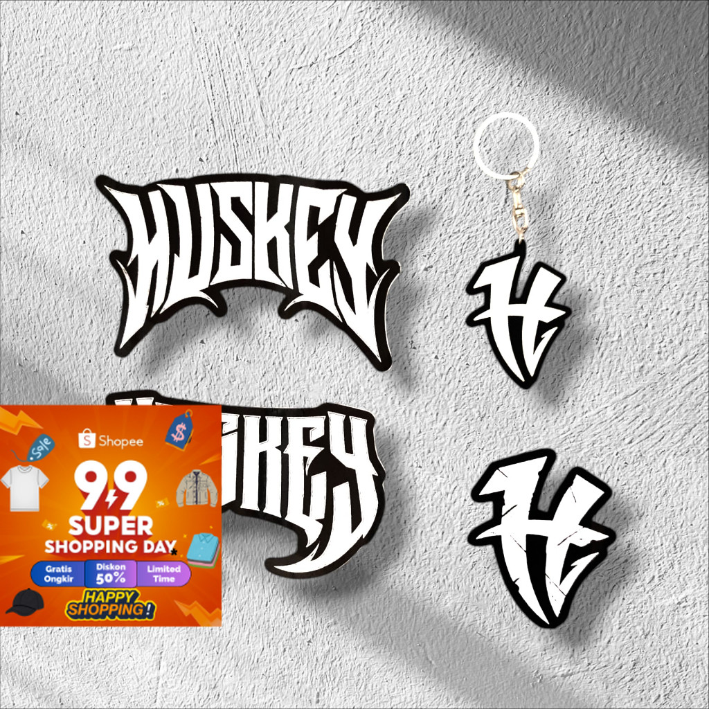 

Stiker Pack Huskey Clothing New Artikel