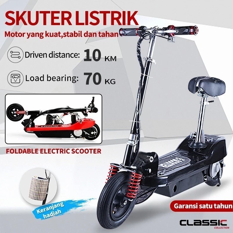 Skuter Elektrik /Skuter Listrik Mini /Foldable Smart Electric Scooter KL071