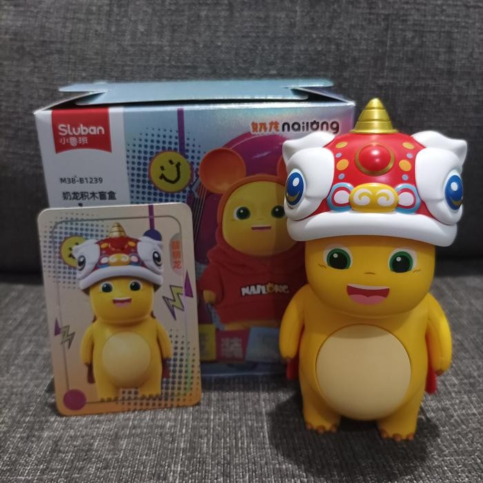promo Sluban nailong drag party blind box - dragon tiger nailong barongsai