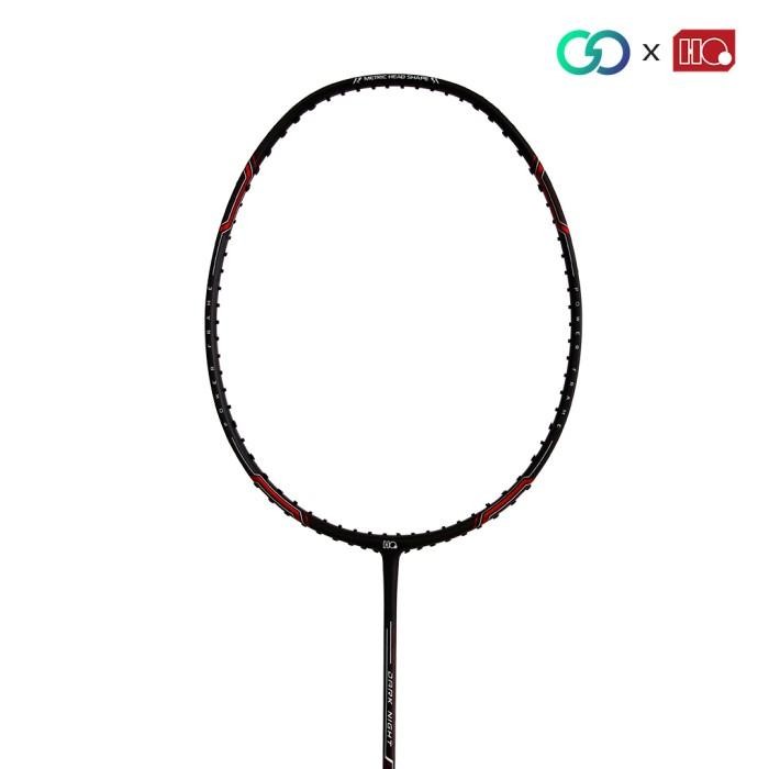 Hi-Qua Special Edition The Dark Night Raket Badminton Up to 30Lbs - Merah, Raket Saja