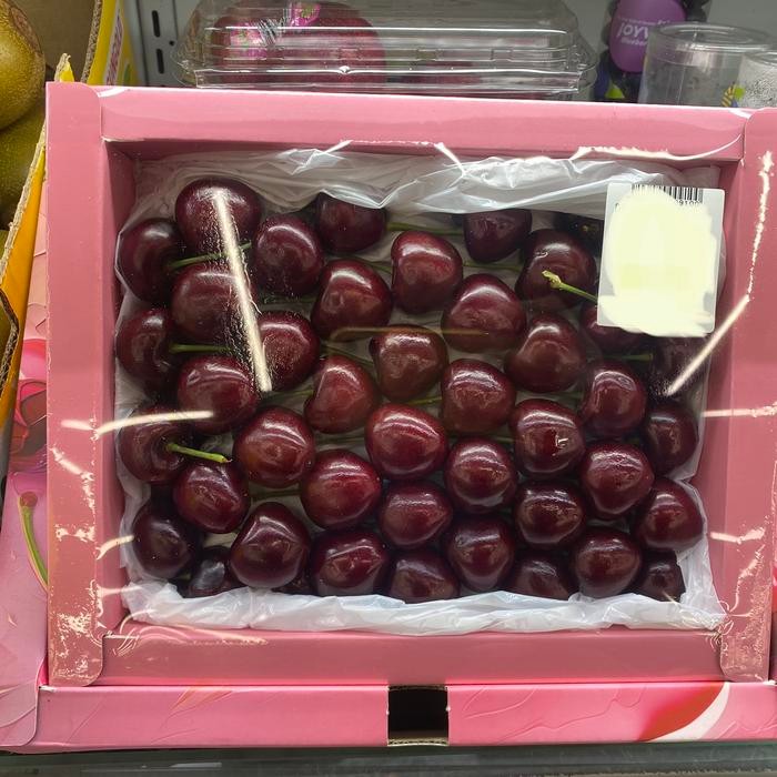 

Buah cherry fresh box 1 kg | buah ceri fresh 1 kg box super