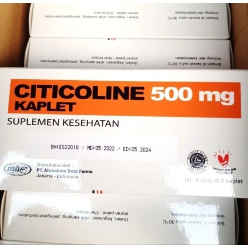 Citicoline 500mg Box Mahakam