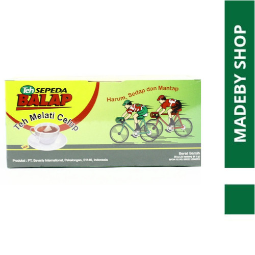 

TEH SEPEDA BALAP MELATI - TEH CELUP - DAUN TEH - TEH BALAP 1 KOTAK ISI 25