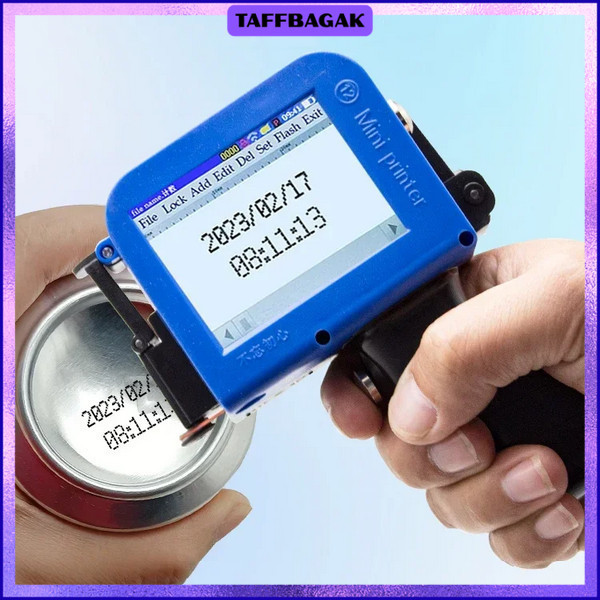 Mesin Printer Barcode Portable Handheld Inkjet Printer - KK127