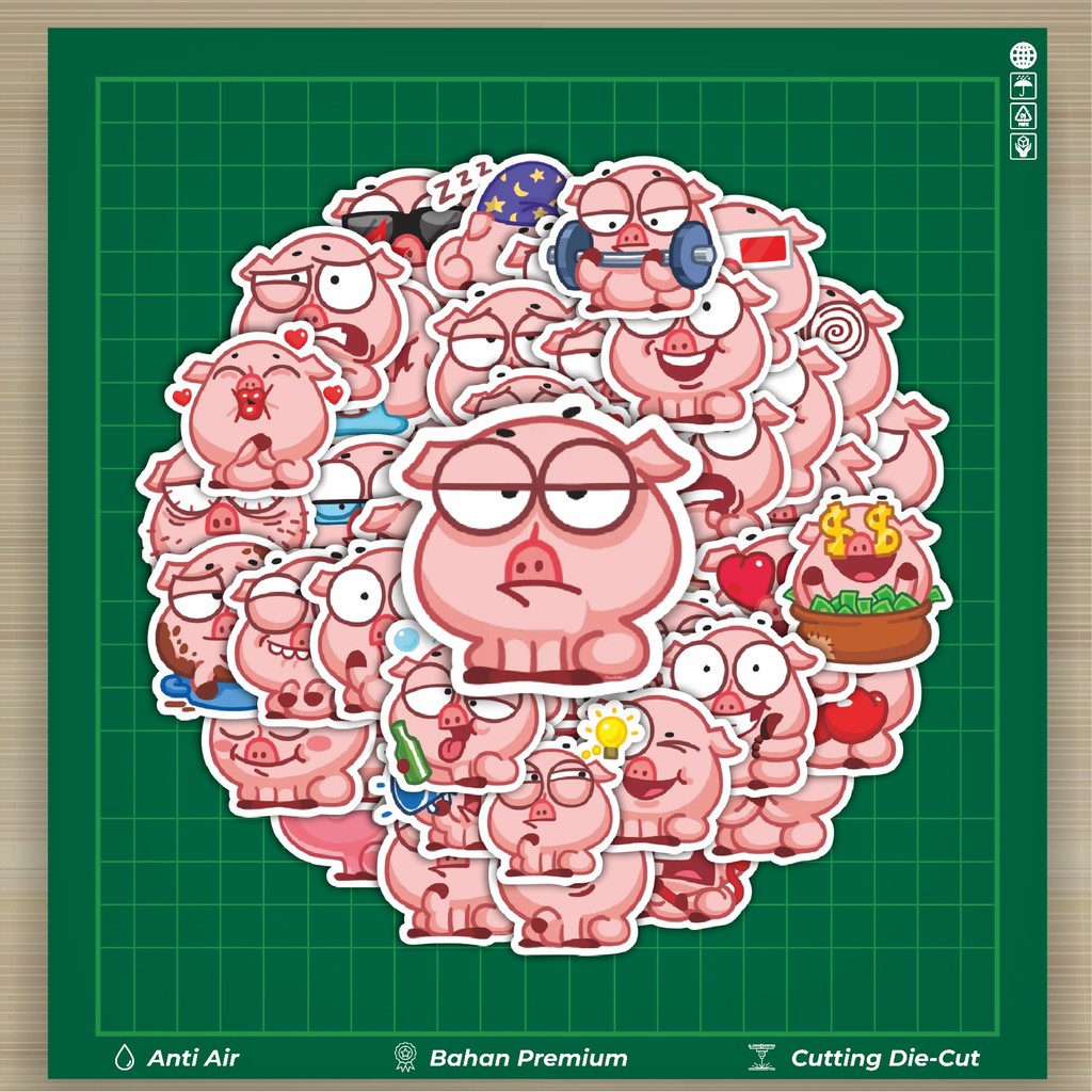 

HOT 50 PCS STIKER Funny Character Aprelka The Cow Stiker Fashion Cars Decal Dingin Kartu Album Custom Vinyl Anti Air- Sticker Aesthetic Buku Journal Koper Casing HP Tablet Laptop Helm Motor Botol Minum