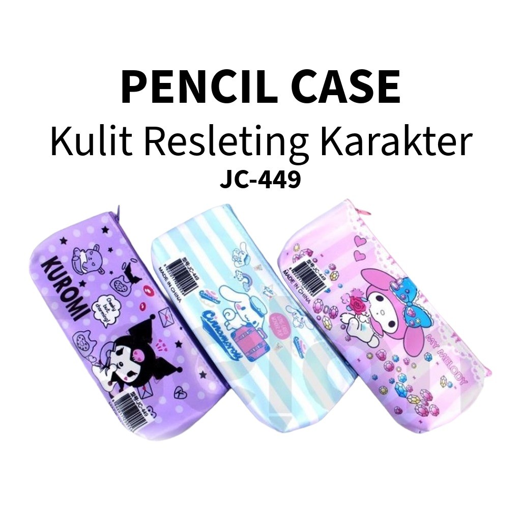 

♚Kotak Pensil Resleting Kulit Karakter / Kotak Pensil Karakter♚