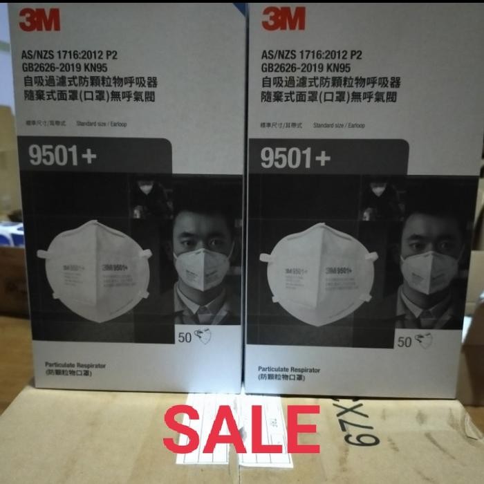 masker 3m KN95 9501+