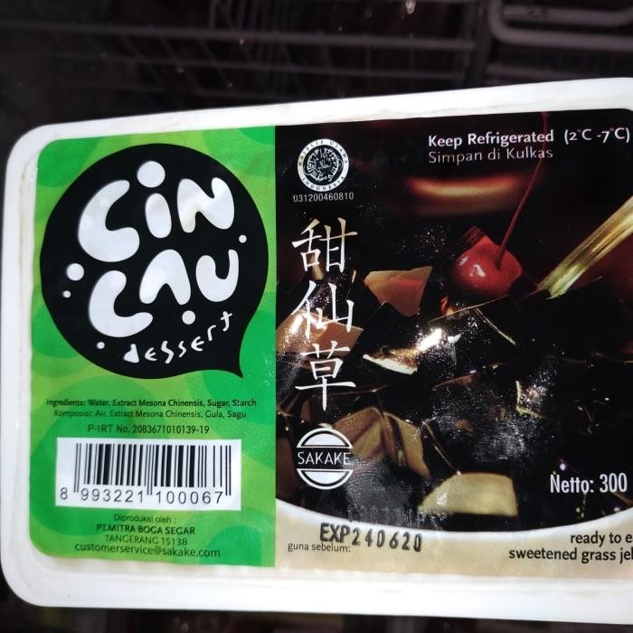 

Cincau fresh Dessert Sakake pack/300gr
