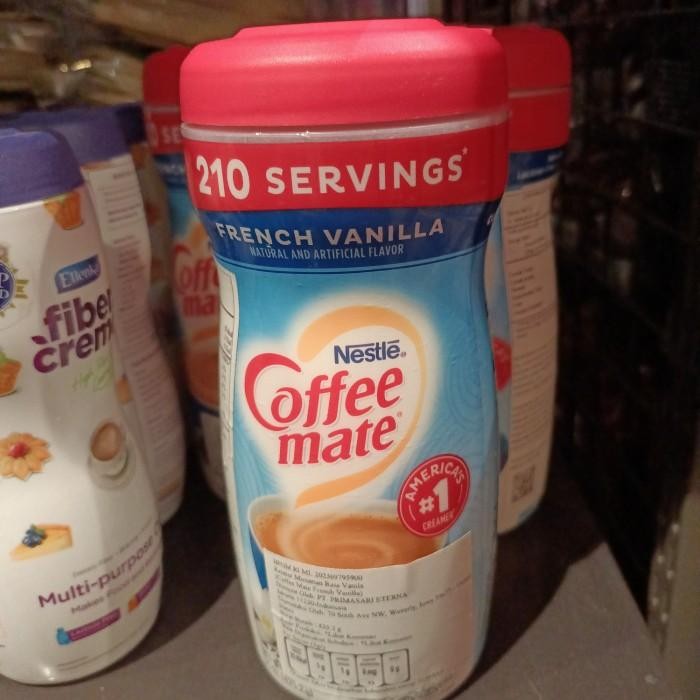 

NESTLE COFFEE MATE FRENCH VANILA 4225GR KRIMER MINUMAN RASA VANILA
