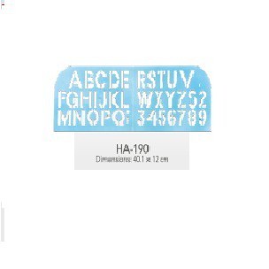 

BPP Penggaris Huruf Angka Butterfly 190