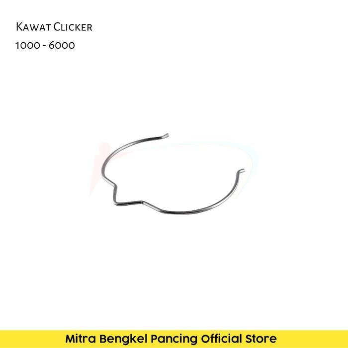 Clicker Daido Kawat & Plat 1000 - 6000 Sparepart Original Reel Pancing - Kawat 1000-6000