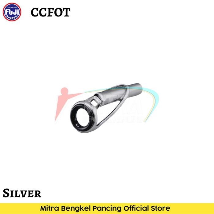 Ring Guide Fuji CCFOT BCFOT 4.5 dan 5.5 Oxide Tip Top Silver Gunsmoke 1Pcs Cincin Joran Original Jap