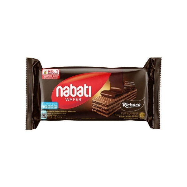 

NABATI RICHOCO WAFER KRIM COKELAT 110 GR