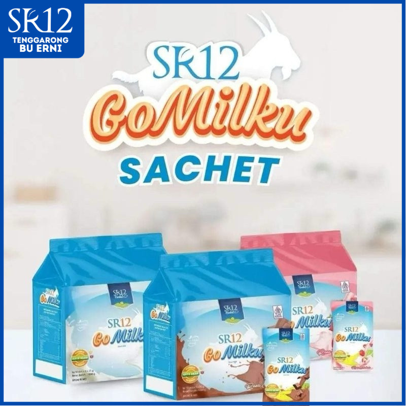 

Gomilku Sachet SR12 Susu Kambing Etawa 1 Kilogram Isi 40 Sachet Praktis Halal Bpom Go Milku