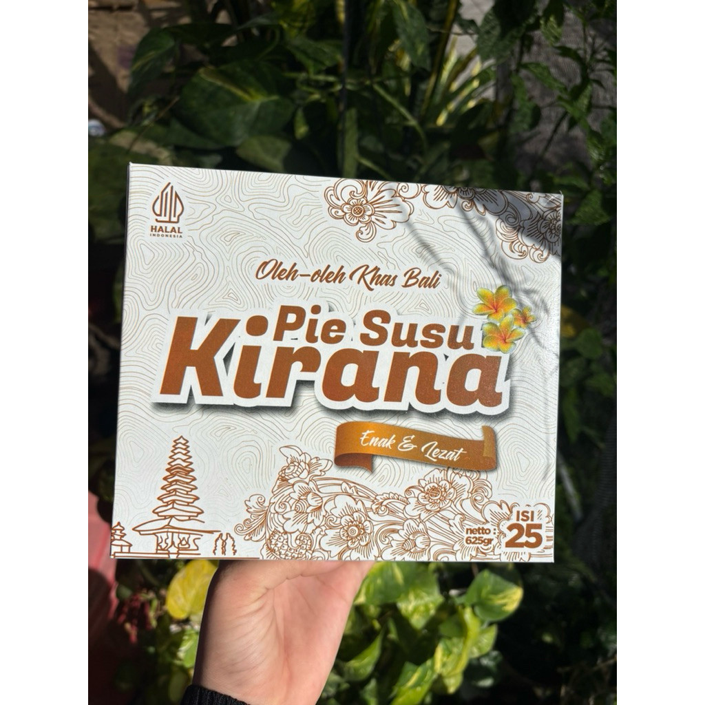 

PIE SUSU KIRANA ISI 25 PCS || FREE PACKING KERDUS & BUBBLE WARP || OLEH OLEH KHAS BALI