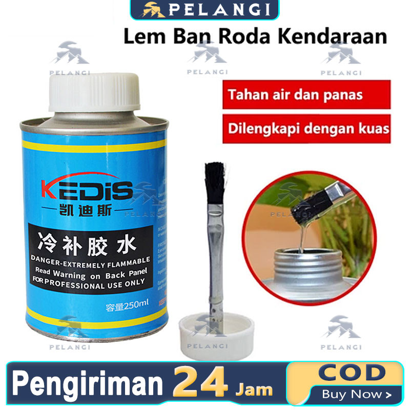 250 ML Lem Tambal Ban Lem perbaikan ban Lem Ban Hitam Roda Kendaraan - Lem Ban Roda Kendaraan Car Ti