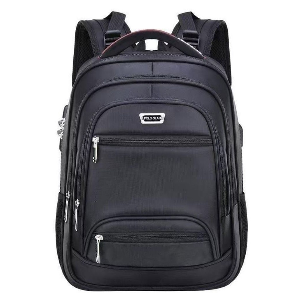 Polo Gives 17 Inch Tas Ransel Kerja Ransel Sekolah  Backpack  Pria Wanita Original Polo