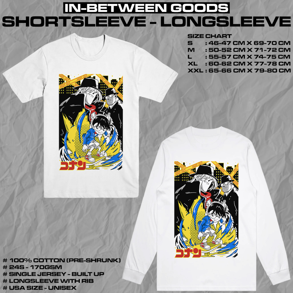 DETECTIVE CONAN - BLACK ORGANIZATION | T-SHIRT | LONGSLEEVE | ANIME MERCH