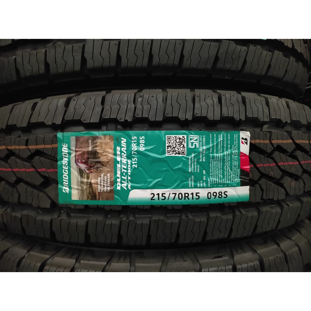 Ban Mobil RING 15 BRIDGESTONE DUELER AT 002 215/70 R15