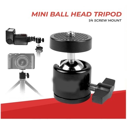 Mini Ball Head Tripod Kamera DSLR 360 Swivel Tripod Kamera