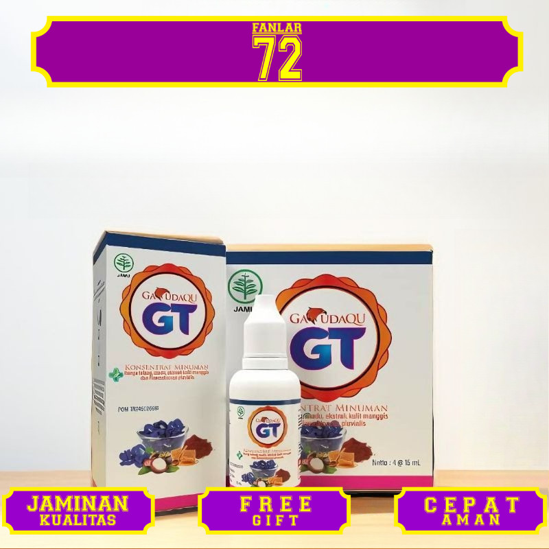 

3 Botol Konsentrat Bunga Telang Antioksidan Garudaqu Tea GT 15 ml